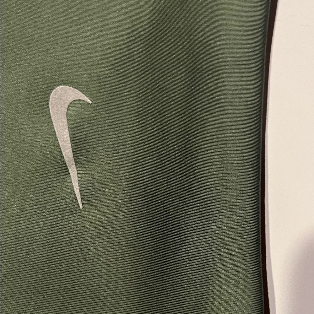 Olive Green Women's Active Leggings - Picture 12 of 13